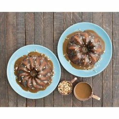 Fluted Duet Pan by Nordic Ware -Cheap Bakeware Store silver nordic ware fluted tube cake pans 84024m 44 1000