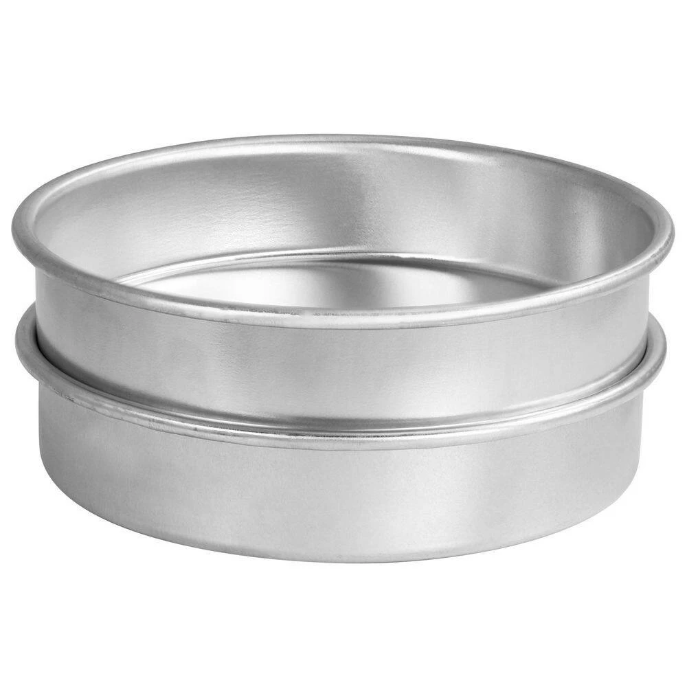 9 in. Aluminum Round Cake Pan 2-Piece Set in Silver by MARTHA STEWART 5 9 in. Aluminum Round Cake Pan 2-Piece Set in Silver by MARTHA STEWART - Image 5