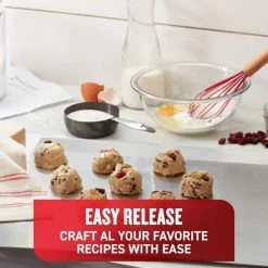 1-Piece Airbake Natural Mega Cookie Sheet Set by T-fal 16 1-Piece Airbake Natural Mega Cookie Sheet Set by T-fal -Cheap Bakeware Store silver t fal bakeware sets t482aja2 44 1000