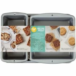 Recipe Right 4-Piece Bakeware Set by Wilton -Cheap Bakeware Store silver wilton bakeware sets 2105 0 0269 1f 1000
