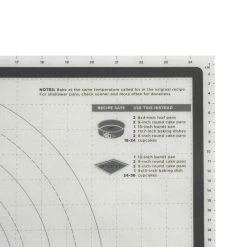25 in. x 18 in. TrueBake Sil Pastry Mat with Reference Marks for Baking by Spectrum -Cheap Bakeware Store spectrum baking sheets 13077 200 1f 1000