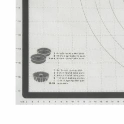 25 in. x 18 in. TrueBake Sil Pastry Mat with Reference Marks for Baking by Spectrum -Cheap Bakeware Store spectrum baking sheets 13077 200 44 1000