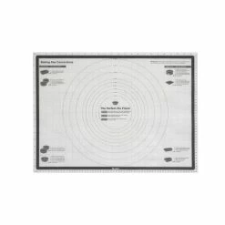 25 in. x 18 in. TrueBake Sil Pastry Mat with Reference Marks for Baking by Spectrum