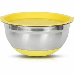 10-Piece Stainless Mixing Bowls with Airtight Lids Set by THE CLEAN STORE -Cheap Bakeware Store stainless steel bakeware sets 325 1f 1000