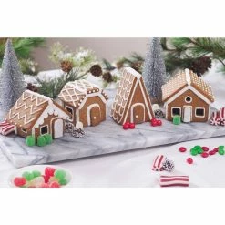 22- Piece Gingerbread House Village Set by Fox Run -Cheap Bakeware Store stainless steel fox run bakeware sets 48750 44 1000