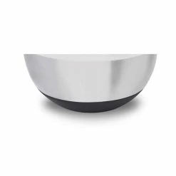 4.5 Qt.,, 4 Qt., 2-Piece Stainless Steel Mixing Bowl Set with Silicone Base by Unbranded 11 4.5 Qt.,, 4 Qt., 2-Piece Stainless Steel Mixing Bowl Set with Silicone Base by Unbranded -Cheap Bakeware Store stainless steel mixing bowls ds 45039 4f 1000