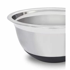 4.5 Qt.,, 4 Qt., 2-Piece Stainless Steel Mixing Bowl Set with Silicone Base by Unbranded 14 4.5 Qt.,, 4 Qt., 2-Piece Stainless Steel Mixing Bowl Set with Silicone Base by Unbranded -Cheap Bakeware Store stainless steel mixing bowls ds 45039 fa 1000