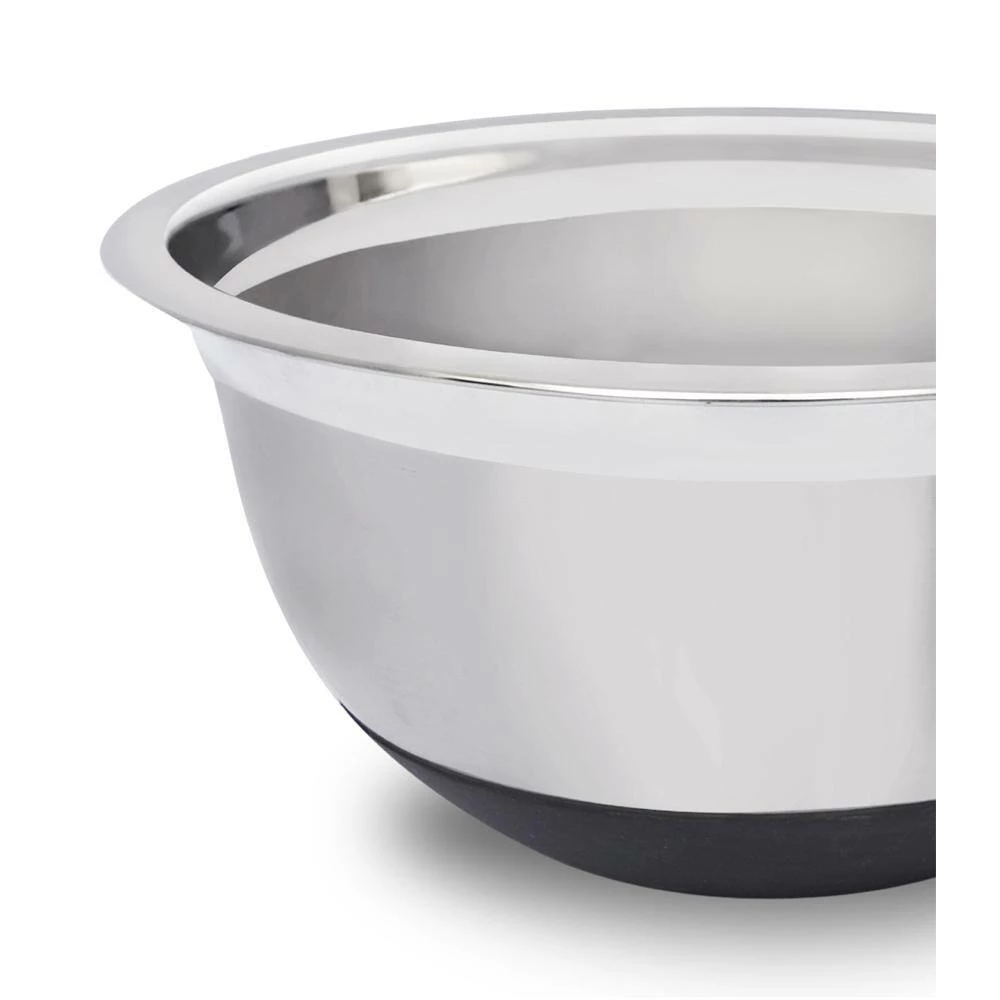 4.5 Qt.,, 4 Qt., 2-Piece Stainless Steel Mixing Bowl Set with Silicone Base by Unbranded 7 4.5 Qt.,, 4 Qt., 2-Piece Stainless Steel Mixing Bowl Set with Silicone Base by Unbranded - Image 7