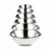 10 Piece High Quality Large Stainless Steel Mixing Bowl Set by LEXI HOME