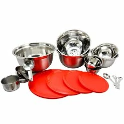 Branfield 21-Piece Mixing Bowl Set with Measuring Accessories by Sunbeam