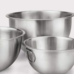 3-Piece Stainless Steel Mixing Bowl Set by Tovolo -Cheap Bakeware Store stainless steel tovolo mixing bowls 81 1947c 4f 1000