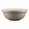 In The Forest 11 in. x 4.75 in. Owl Stone Mixing Bowl by Mason Cash