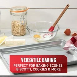 Airbake Natural Jelly Roll Pan 15.5 x 10.5 in. by T-fal -Cheap Bakeware Store t fal baking sheets t482bga2 1f 1000