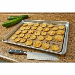 2-Piece Non-stick Tan and Aluminum Medium Mat Baking Sheet Set by Artisan 5 2-Piece Non-stick Tan and Aluminum Medium Mat Baking Sheet Set by Artisan -Cheap Bakeware Store tan artisan bakeware sets 80739wh 31 1000