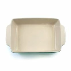 Artisan 4 qt. Gradient Teal Rectangular Stoneware Bake Pan by Crock-Pot -Cheap Bakeware Store teal crock pot baking dishes 985116904m 1f 1000