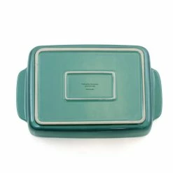 Artisan 4 qt. Gradient Teal Rectangular Stoneware Bake Pan by Crock-Pot -Cheap Bakeware Store teal crock pot baking dishes 985116904m 44 1000