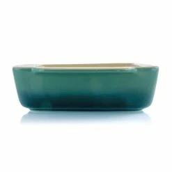 Artisan 4 qt. Gradient Teal Rectangular Stoneware Bake Pan by Crock-Pot -Cheap Bakeware Store teal crock pot baking dishes 985116904m c3 1000