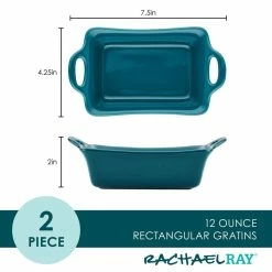 Ceramics 2-Piece, Teal, Bakeware Set by Rachael Ray 10 Ceramics 2-Piece, Teal, Bakeware Set by Rachael Ray -Cheap Bakeware Store teal rachael ray bakeware sets 48382 c3 1000