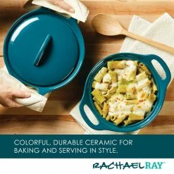 Bakeware 3-Piece Teal Bakeware Set by Rachael Ray -Cheap Bakeware Store teal rachael ray bakeware sets 48423 1f 1000