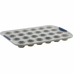24-Count Mini Cake Structure Silicone Marble Finish Baking Pans (2-Pack) by Trudeau