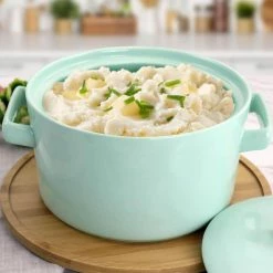 3 qt. Casserole with Lid in Mint by MARTHA STEWART -Cheap Bakeware Store turquoise blue casserole dishes 985118712m fa 1000
