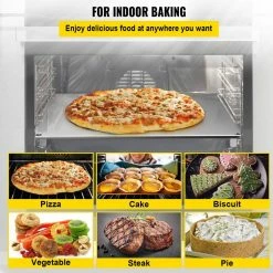 Pizza Stone 14.2 in. x 20 in. x 0.2 in. Steel Pizza Plate 20x Higher Conductivity Pizza Pan for Indoor & Outdoor, Silver by VEVOR -Cheap Bakeware Store vevor pizza pans psgb3651cm5mmo8gmv0 fa 1000