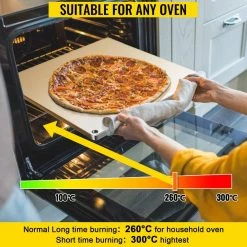 Pizza Steel Baking Stone 16 in. x 14 in. x 0.2 in. High-Performance Rectangle Steel Pizza Pan for Oven Cooking, Silver by VEVOR -Cheap Bakeware Store vevor pizza pans psgbjck4136cmyz21v0 1f 1000