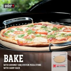 Original Gourmet BBQ System Pizza Stone Insert by Weber -Cheap Bakeware Store weber pizza accessories 8836 1f 1000