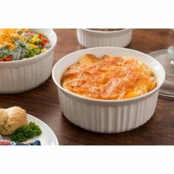 French White 10-Piece Ceramic Bakeware Set by Corningware -Cheap Bakeware Store white corningware bakeware sets 1117223 d4 1000