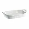 French White 3-Qt Ceramic Baker by Corningware