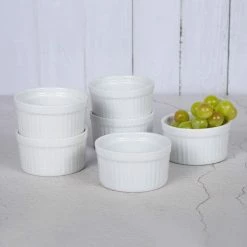Iron Works 3 oz. Ceramic Ramekin by Creative Home 15 Iron Works 3 oz. Ceramic Ramekin by Creative Home -Cheap Bakeware Store white creative home bakeware sets 73065 c3 1000