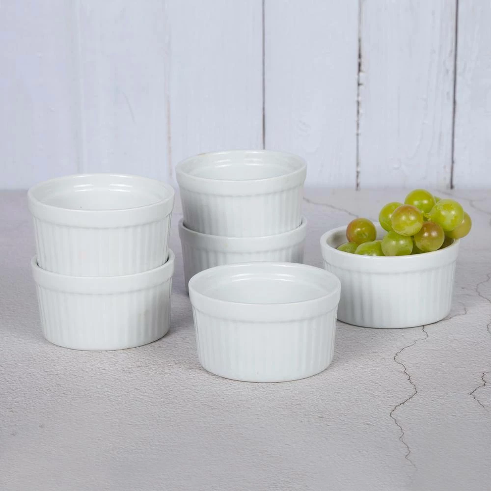 Iron Works 3 oz. Ceramic Ramekin by Creative Home 7 Iron Works 3 oz. Ceramic Ramekin by Creative Home - Image 7
