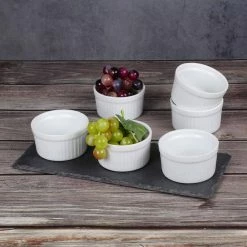 Iron Works 3 oz. Ceramic Ramekin by Creative Home 17 Iron Works 3 oz. Ceramic Ramekin by Creative Home -Cheap Bakeware Store white creative home bakeware sets 73065 fa 1000