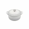 Natural Canvas Cast Iron 2.5L Round Casserole by Denby