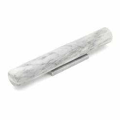 White Marble French Rolling Pin by Fox Run -Cheap Bakeware Store white fox run rolling pins 11711 4f 1000