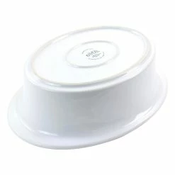 Gracious Dining 2 qt. Stoneware Oval Casserole with Glass Lid by GIBSON ELITE -Cheap Bakeware Store white gibson elite casserole dishes 985116901m fa 1000