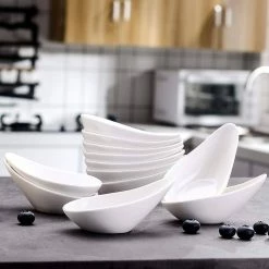 4.5 in. Ceramic White Ramekins Souffle Dishes for Creme Brulee(Set of 12) by MALACASA 9 4.5 in. Ceramic White Ramekins Souffle Dishes for Creme Brulee(Set of 12) by MALACASA -Cheap Bakeware Store white malacasa ramekins ramekin dish 013 1f 1000