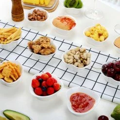 3.5 in. White Ceramic Ramekins Set Souffle Dishes (Set of 12) by MALACASA -Cheap Bakeware Store white malacasa ramekins ramekin dish 015 1f 1000