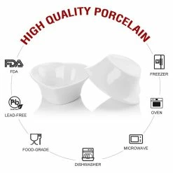 3.5 in. White Ceramic Ramekins Set Souffle Dishes (Set of 12) by MALACASA -Cheap Bakeware Store white malacasa ramekins ramekin dish 015 fa 1000