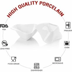 3 in. White Porcelain Ramekins Souffle Dishes Serving Bowls (Set of 16) by MALACASA -Cheap Bakeware Store white malacasa ramekins ramekin dish 032 4f 1000