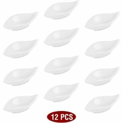 4.75-Inch Porcelain White Ramekins Set for Souffle Dishes (Set of 12) by MALACASA 10 4.75-Inch Porcelain White Ramekins Set for Souffle Dishes (Set of 12) by MALACASA -Cheap Bakeware Store white malacasa ramekins ramekin dish 035 44 1000