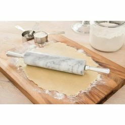 White Marble Rolling Pin and Base with Aluminum Handles by Fox Run -Cheap Bakeware Store white marble fox run rolling pins 8648 31 1000