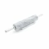 White Marble Rolling Pin and Base with Aluminum Handles by Fox Run