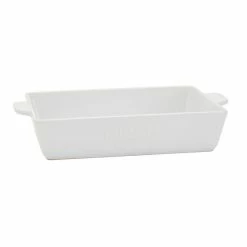 3-Piece Rectangular Ceramic Baker Set with Handles by Mason Craft and More -Cheap Bakeware Store white mason craft and more bakeware sets ttu u7999 ec 4f 1000