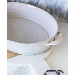 2-Piece Oval Stoneware Baker Set by Over and Back -Cheap Bakeware Store white over and back bakeware sets 928804 1f 1000