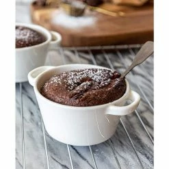 OAB Lily 6-Piece Porcelain Handled Ramekin Set by Over and Back 7 OAB Lily 6-Piece Porcelain Handled Ramekin Set by Over and Back -Cheap Bakeware Store white over and back bakeware sets 932528 1f 1000