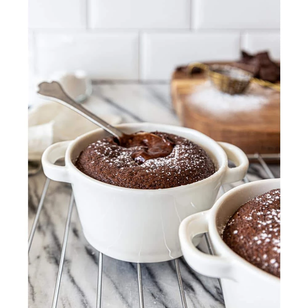 OAB Lily 6-Piece Porcelain Handled Ramekin Set by Over and Back 2 OAB Lily 6-Piece Porcelain Handled Ramekin Set by Over and Back - Image 2