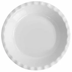 2-Piece 9 in. Stoneware Pie Dish Set in White by MARTHA STEWART -Cheap Bakeware Store white pie plates 985118704m 1f 1000