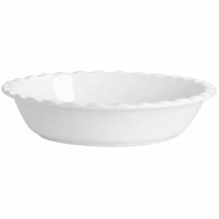 2-Piece 9 in. Stoneware Pie Dish Set in White by MARTHA STEWART -Cheap Bakeware Store white pie plates 985118704m 4f 1000