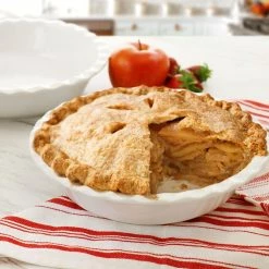 2-Piece 9 in. Stoneware Pie Dish Set in White by MARTHA STEWART -Cheap Bakeware Store white pie plates 985118704m 76 1000